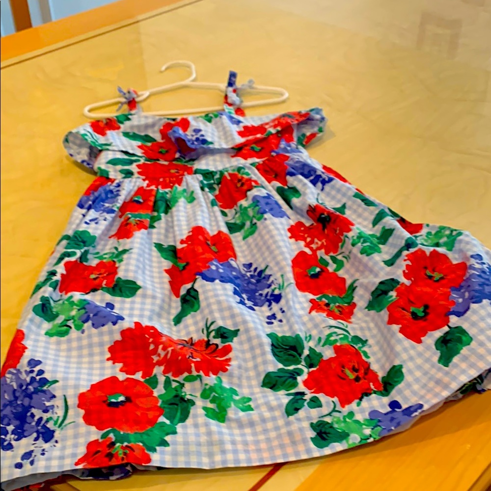 Janie and Jack Colorful Floral Dress
